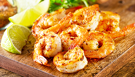 grilled shrimp